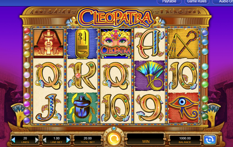 machine à sous cleopatra